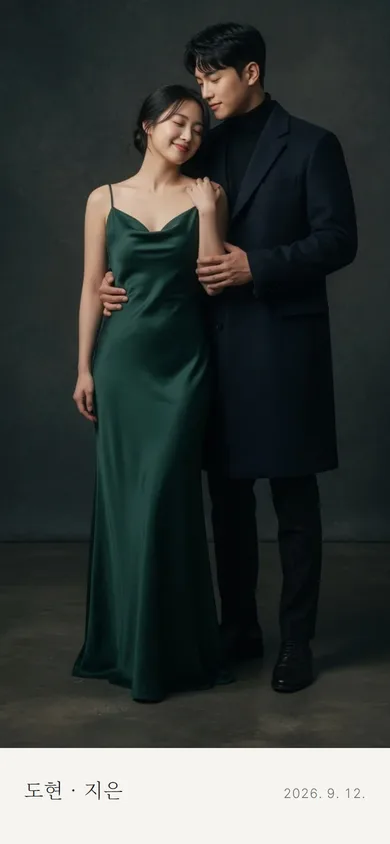 결혼 알림장 결혼 소식 테마